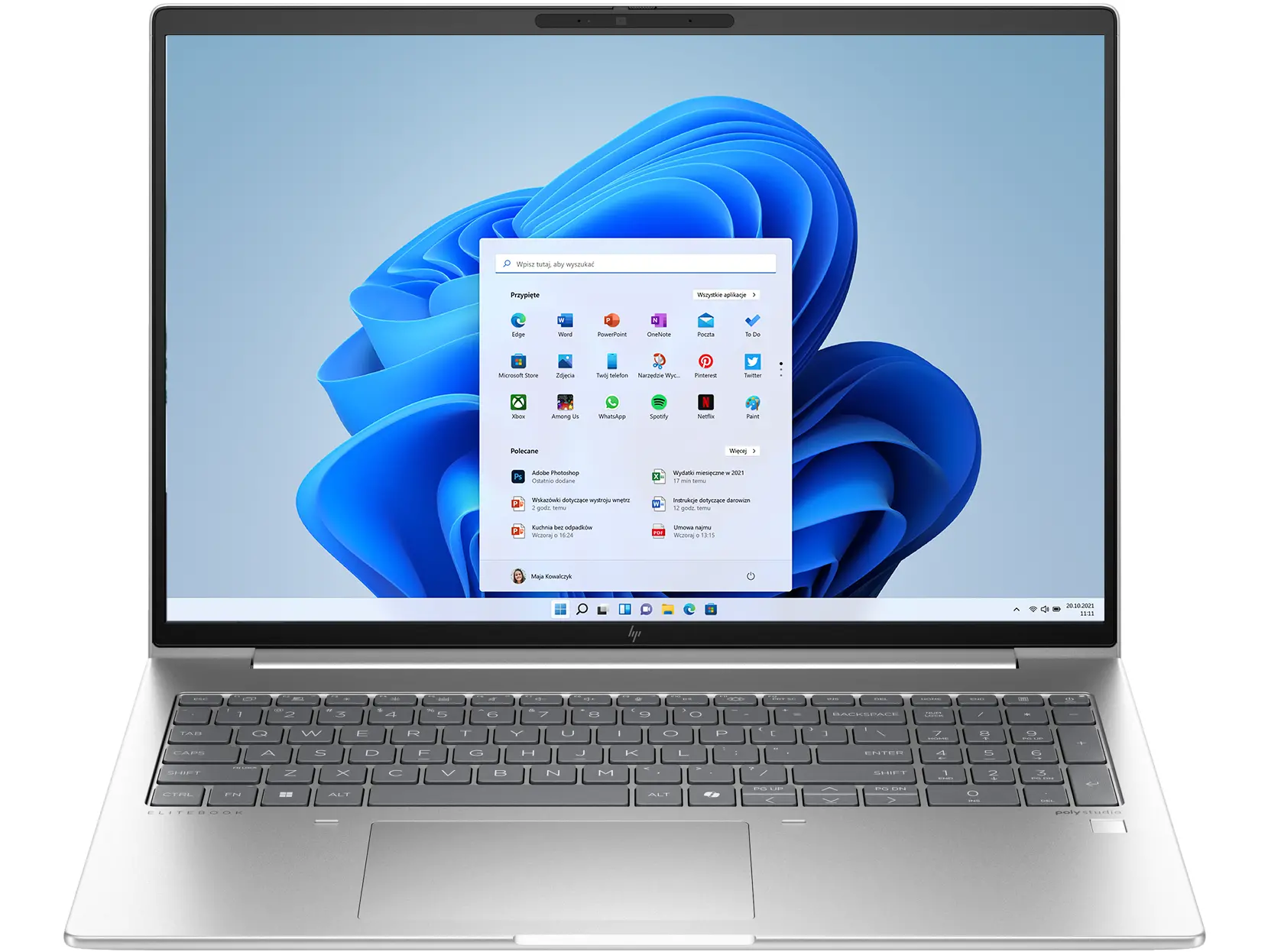 HP EliteBook 660 G11 16" Ultra 5 135H 16GB RAM 512GB Dysk SSD Win11 Pro Srebrny Funkcje AI