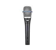 Shure BETA 87A Przewodowy Pojemnościowy Electret Condenser Srebrny