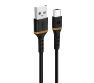 Reinston EK15AC USB-A do USB-C 1,5m Czarny