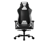Lorgar Base 311 Gamingowy do 150kg Skóra ECO Czarno-biały