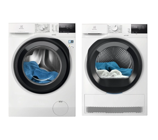 Electrolux pralka 600 SensiCare EW6F2282P 8kg 1200obr/min + suszarka 600 GentleCare EW6DEU285YP 63,8cm 8kg