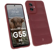 Bizon Tur do Motorola Moto G55 5G Burgundowy