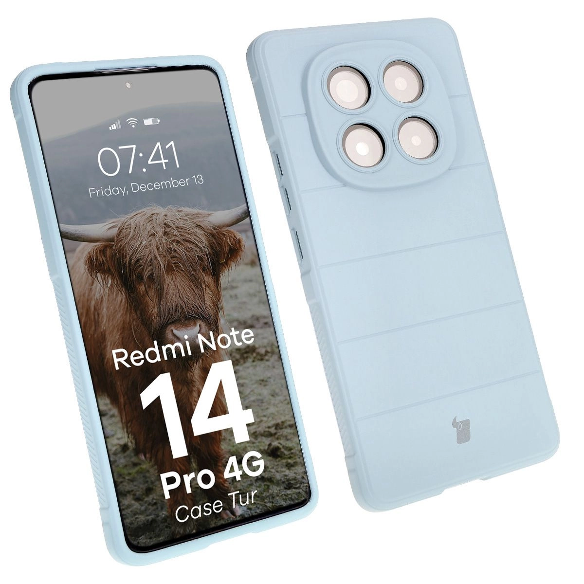 Bizon Tur do Xiaomi Redmi Note 14 Pro 4G Jasnoniebieski