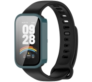 Bizon ze szkłem do Xiaomi Mi Smart Band 9 Active / Xiaomi Redmi Band 3 zielony