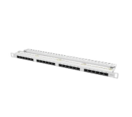 Lanberg PPU6-0024-S 24 PORT 0.5U 19" KAT.6 UTP Szary