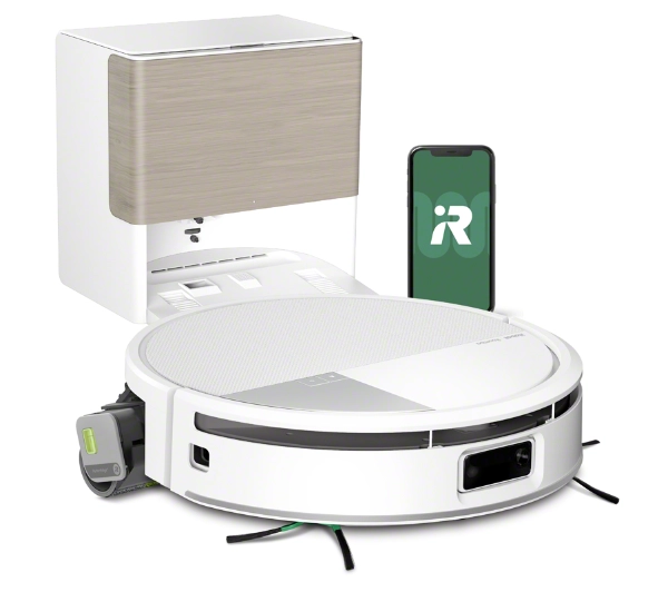 iRobot Roomba Max 705 Combo Funkcja mopowania Stacja oczyszczająca Tworzenie mapy pomieszczenia 68dB Biały