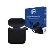 3mk Silicone AirPods Case Black do AirPods 4