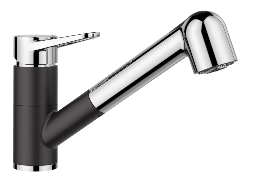 Blanco WEGA-S II 526428 Chrom/Czarny