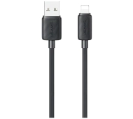 USAMS KY Series 2.4A USB-A do Lightning 1m Czarny