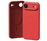 Mercury Semi-Silicone MagSafe do iPhone Air czerwony