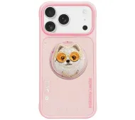 Nimmy Glasses Cool Dog MagSafe do iPhone 17 Różowy