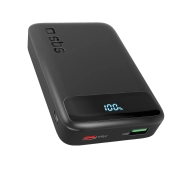SBS TEBBCT10000LCDK Compact 10000mAh PD 20W LCD Czarny