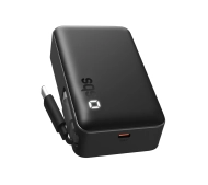 SBS TEBBCT10000PDRETK 10000mAh PD 20W Wbudowany kabel USB-C Czarny