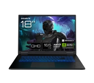 Gigabyte Gaming A18 3VHK3EEC64SH 18" 165Hz R7 260 32GB RAM 1TB Dysk SSD RTX5060 DLSS4 Win11 Czarny Funkcje AI