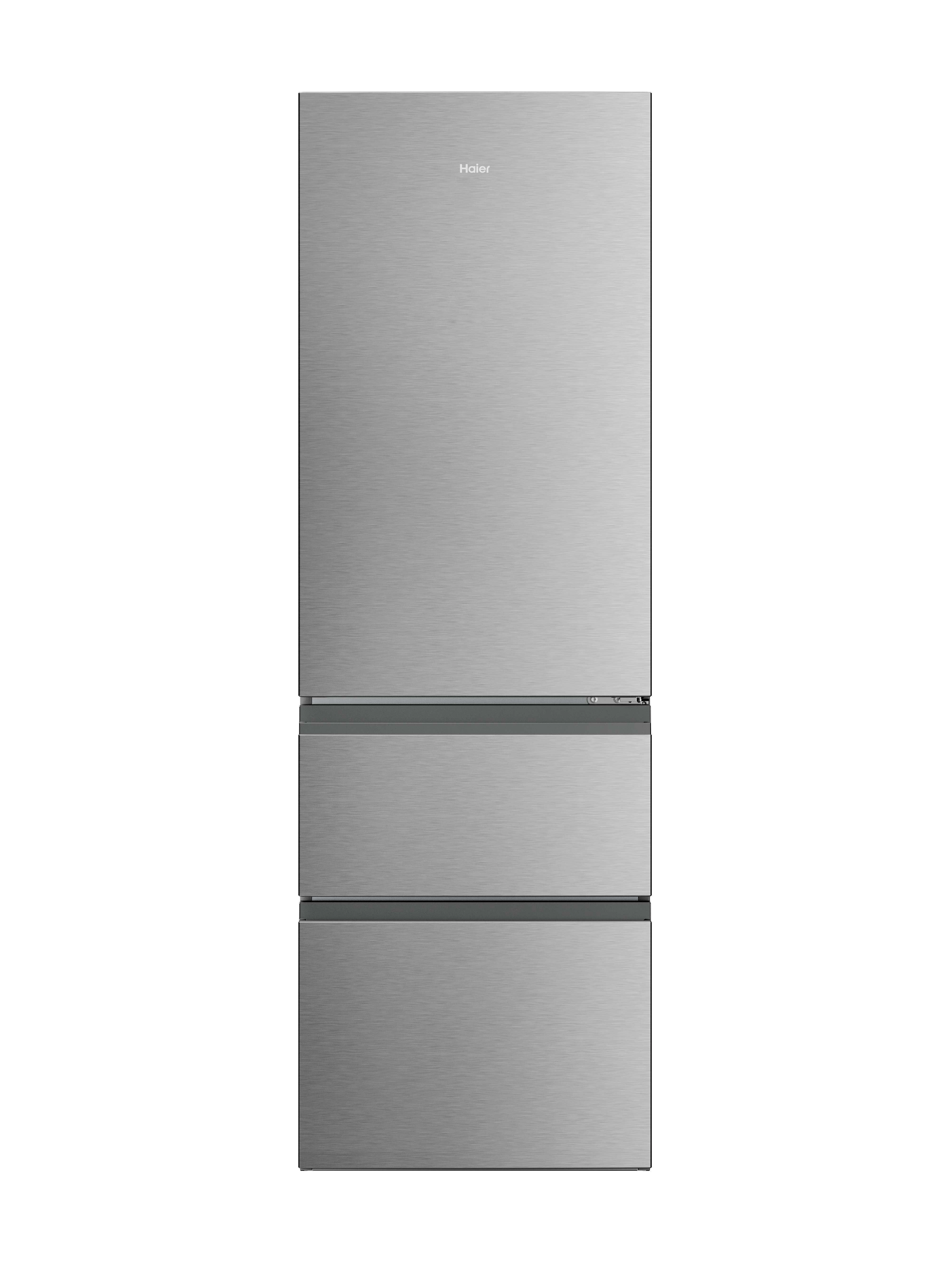 Haier HTR3618CNMG No Frost 185cm Zdalne sterowanie Inox