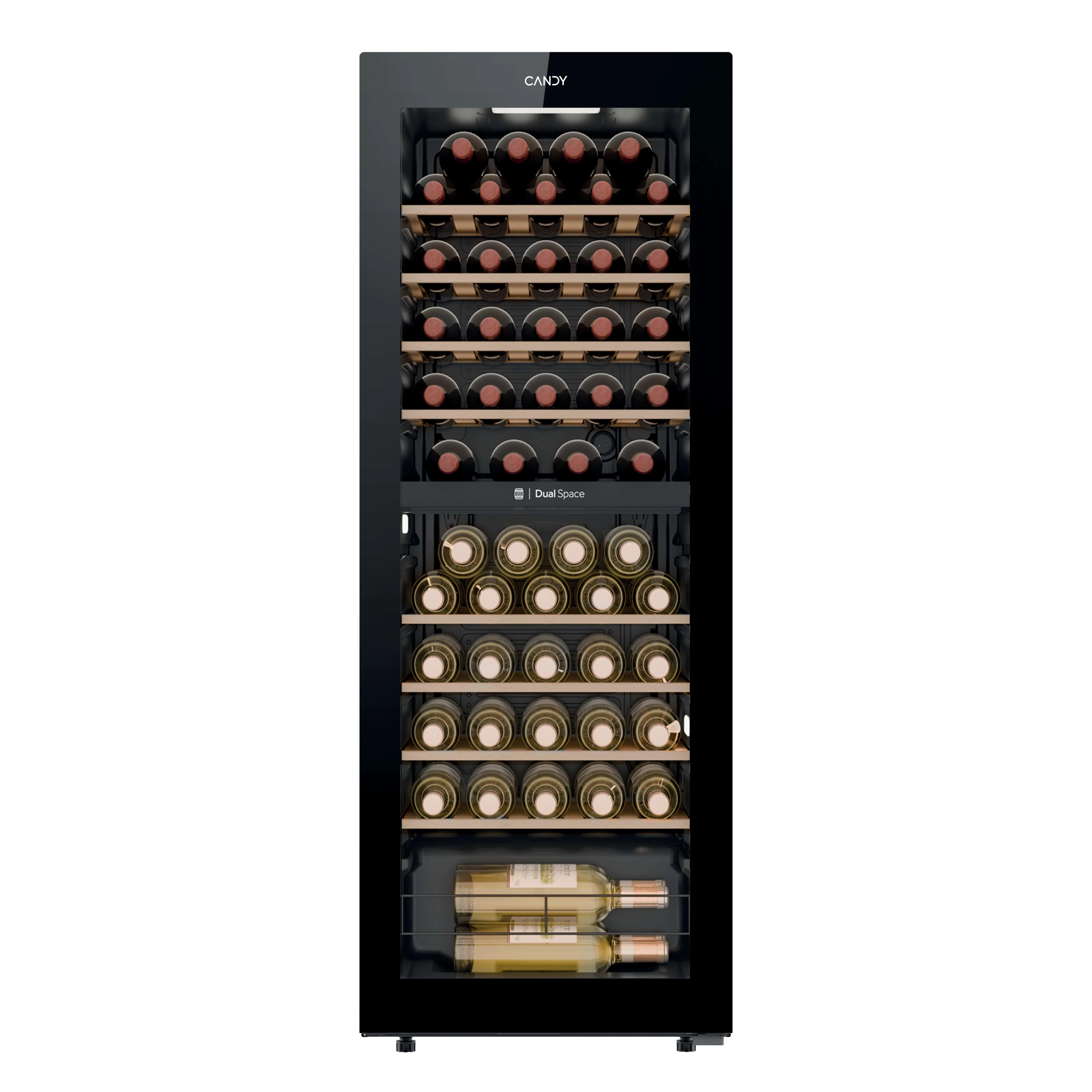 Candy Dwustrefowa CNWQ4G56G2  56 miejsca na butelki