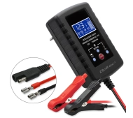 Qoltec 52426 Automatyczna do akumulatora AGM GEL STD 6V 12V / 2A Prostownik z funkcją naprawy i wyświetlaczem LED