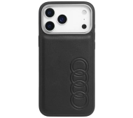 AUDI TT Synthetic Leather MagSafe do iPhone 17 Pro Max Czarny