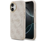 Guess 4G PU Classic Logo MagSafe do iPhone 17 różowy