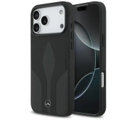 Mercedes-Benz Leather The Move MagSafe do iPhone 17 Pro Max czarny