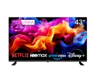 Telewizor Kiano Elegance 43" Vidaa Smart Tv DVB-T2/S2 Uchwyt Zabezpieczenie