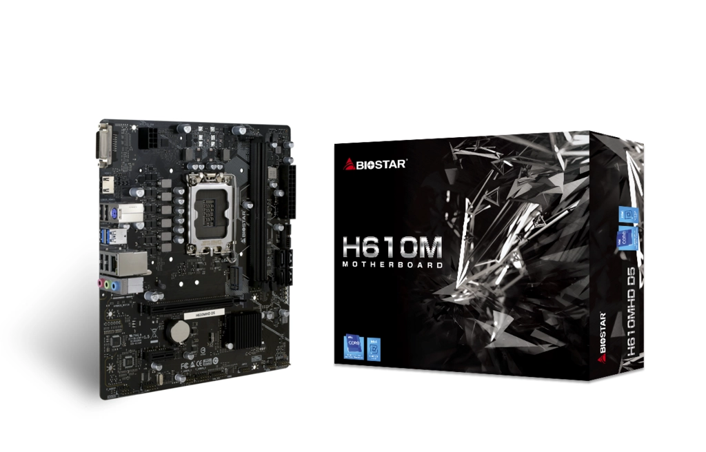 Biostar H610MHD D5 DDR5 miniaturka