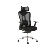 Cobra Office Expert HF702BK Biurowy do 150kg Tkanina Czarny