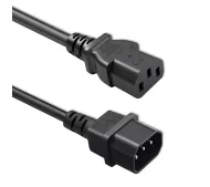 Qoltec 50457 1m Czarny