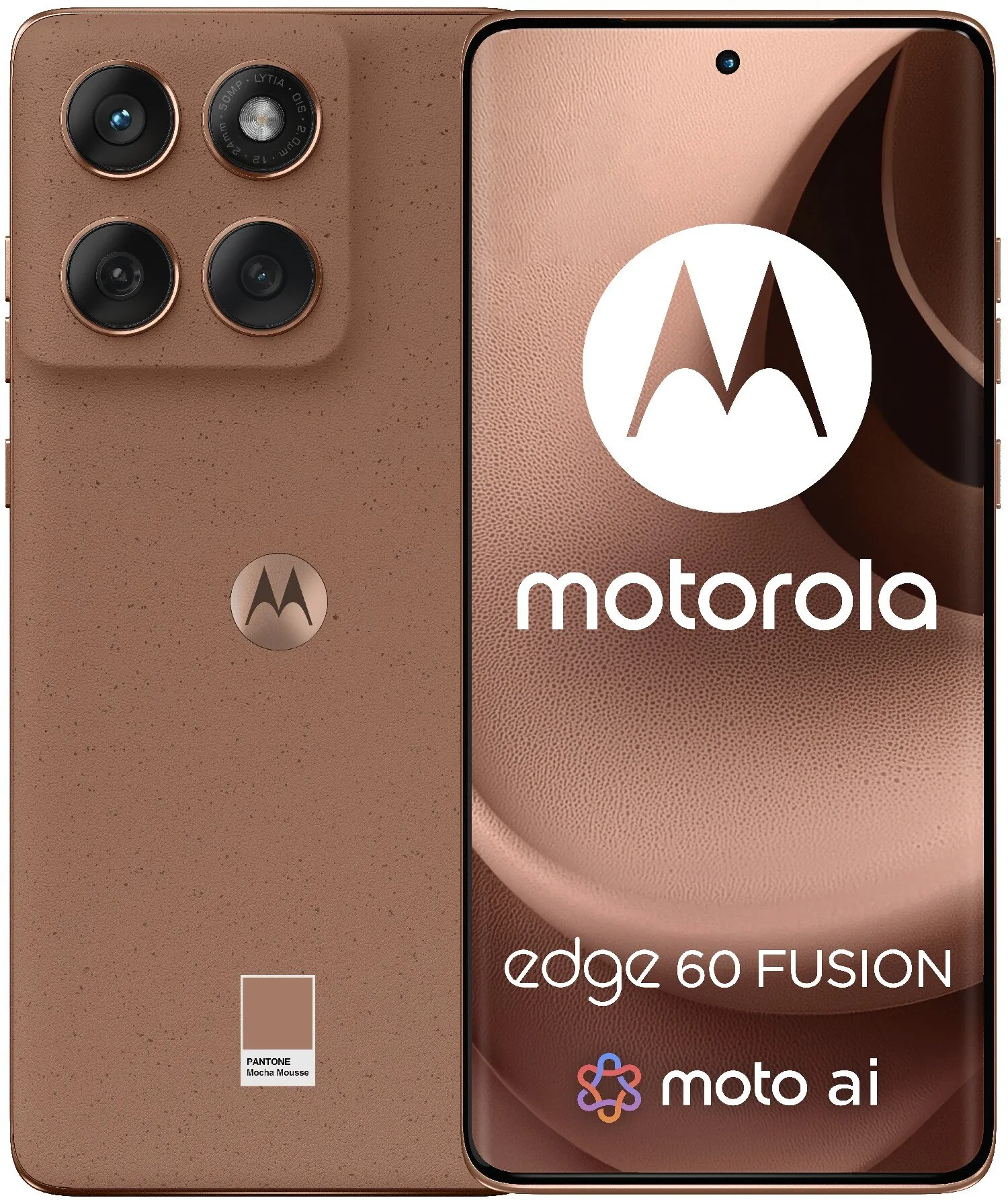 Motorola Edge 60 Fusion 8/256GB 6.67" 120Hz 50Mpix Brązowy
