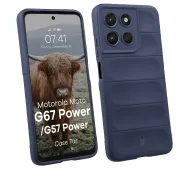 Bizon Tur do Motorola Moto G57 Power / Motorola Moto G67 Power Granatowy