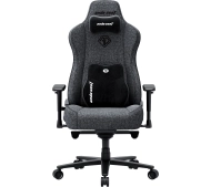 Anda Seat Novis Plus XL Gamingowy do 150kg Tkanina Ciemno szary