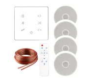 Musicmate MM-SN300-W InvisiaSound