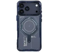 Skinarma Magma do iPhone 17 Pro Magnetic Charging Niebieski