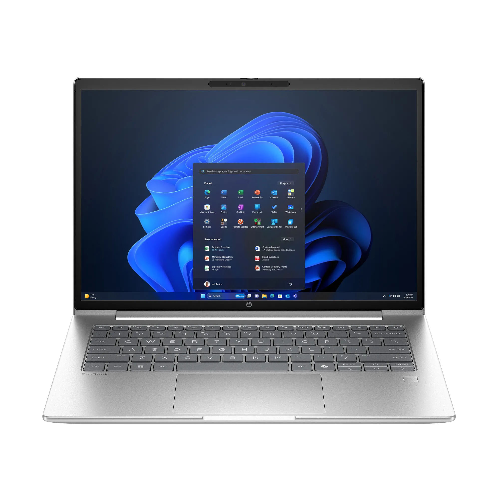 HP ProBook 4 G1i 14" Ultra 7 255U 16GB RAM 512GB Dysk SSD Win11 Pro Srebrny Funkcje AI