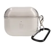 Bizon Case Headphone Clear do AirPods 3 Przeźroczysty-Czarny