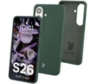Bizon Soft do Galaxy S26 Ciemnozielony