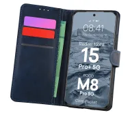Bizon Case Pocket do Xiaomi Redmi Note 15 Pro Plus 5G/POCO M8 Pro 5G Granatowy