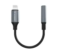 Wozinsky WALJ-01 Lightning do Jack 3,5mm Czarny