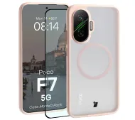 Bizon MatteO Pack do POCO F7 Różowy