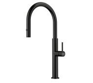 Franke Pescara J pull-out spray Czarny Stal szlachetna
