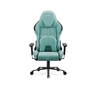 Diablo Chairs X.One Prime,Normal Size, Mystic Mint Gamingowy Do 140kg Tkanina Miętowy