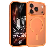 3mk Hardy Hazy MagCase do iPhone 17 Pro Max/ 18 Pro Max Pomarańczowy