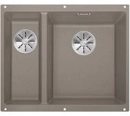 Blanco SUBLINE 340/160-U 523565 Komora z prawej strony Granitowy Tartufo