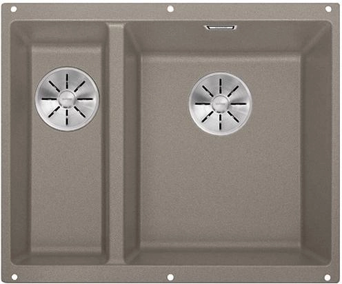 Blanco SUBLINE 340/160-U 523565 Komora z prawej strony Granitowy Tartufo
