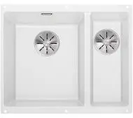 Blanco SUBLINE 340/160-U 523552 Komora z lewej strony Granitowy Biały