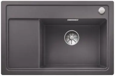 Blanco ZENAR XL 6 S 523775 Compact Komora z prawej strony Granitowy Szarość skały