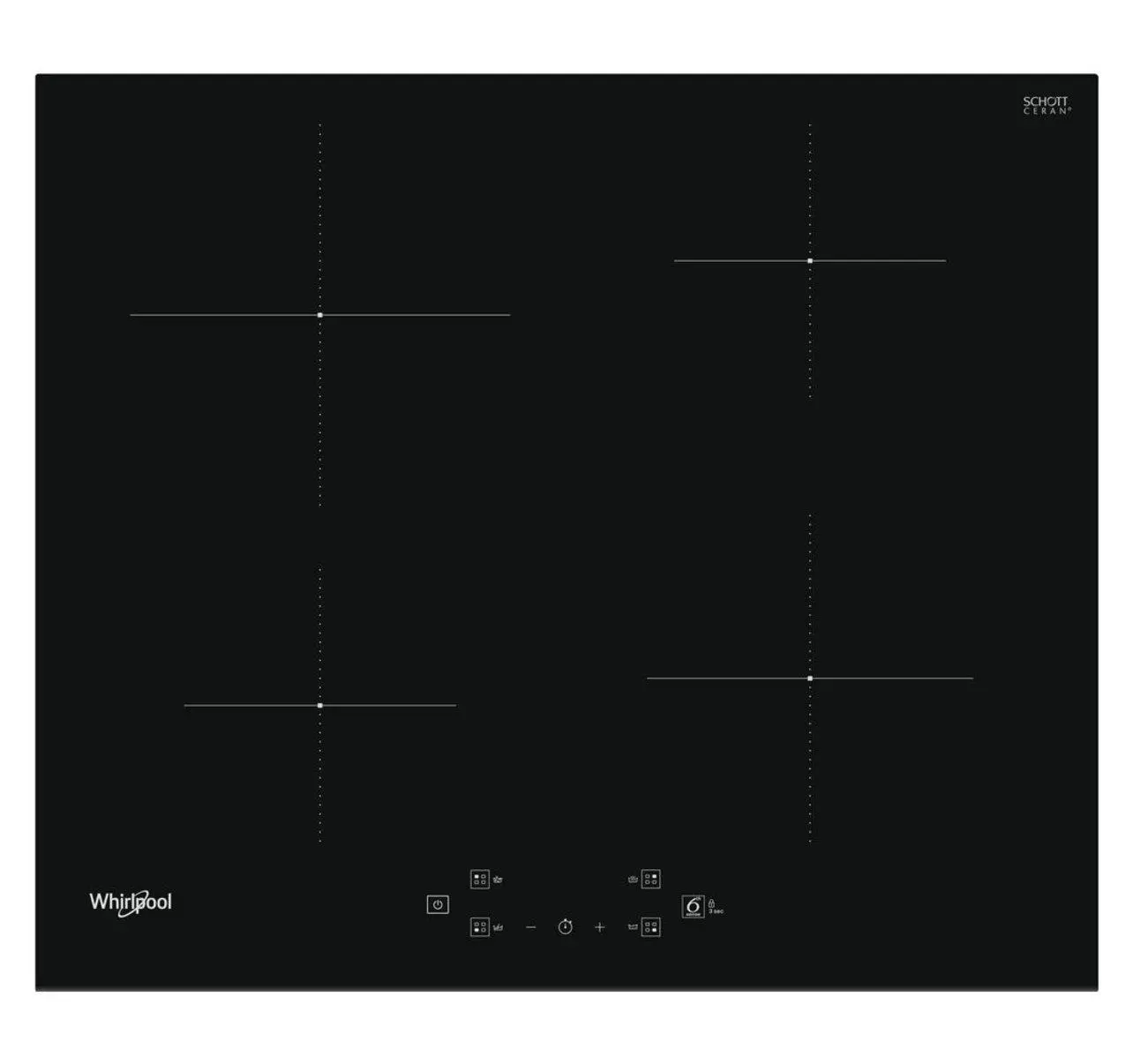 Whirlpool WSQ2760BF 59cm
