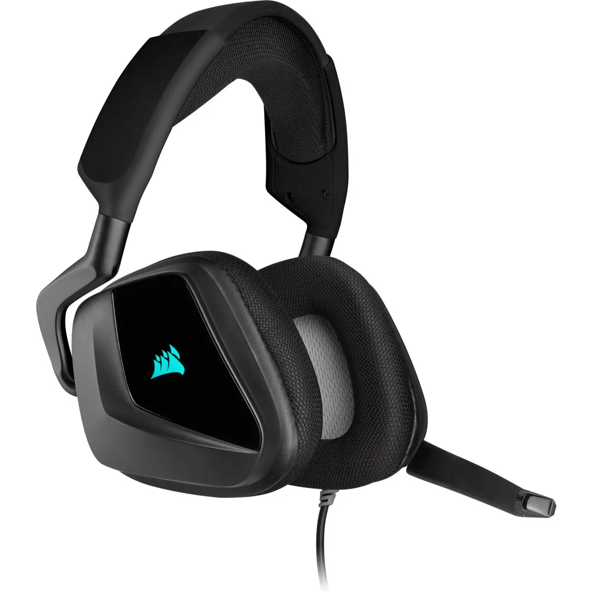 Corsair Void RGB Elite USB z dźwiękiem przestrzennym 7.1 Nauszne Czarny