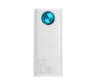 Baseus PPLG000102 Amblight 30000mAh PD QC 3.0 65W Biały