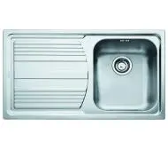 Franke Logica Line LLX 611-79 Komora z prawej strony Stalowy Srebrny